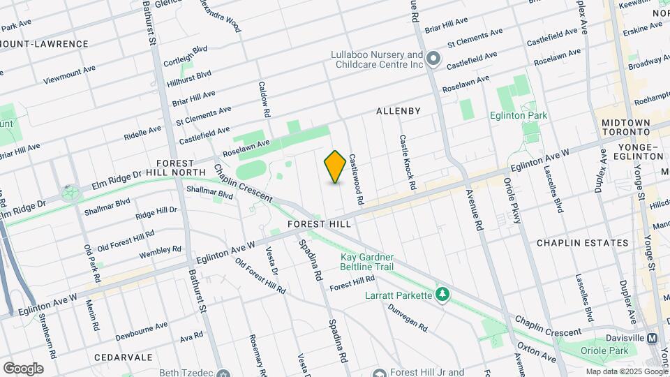 54 Latimer Ave Map and Location Details