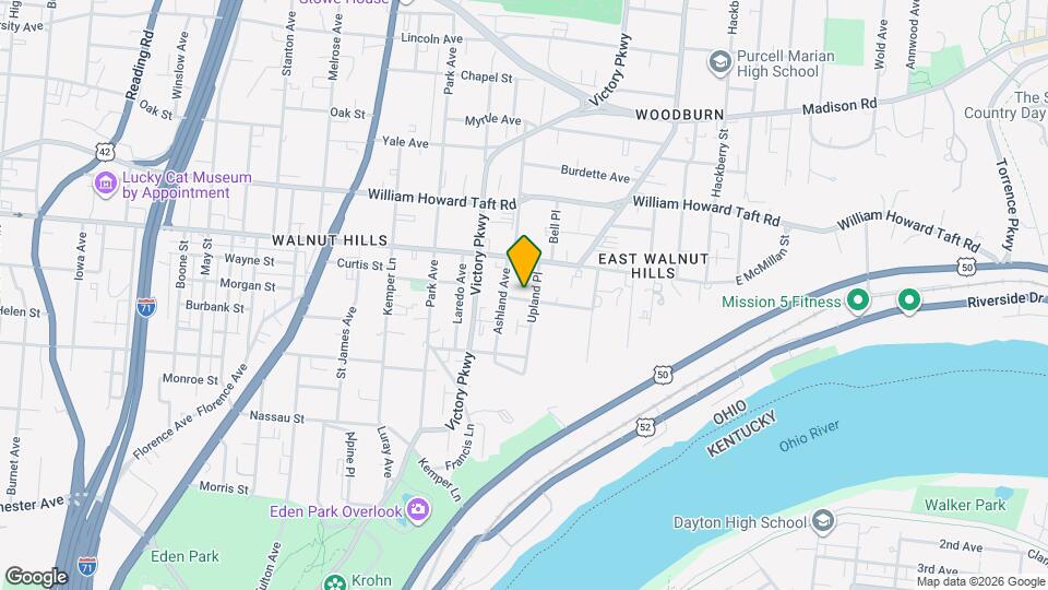 2403 Upland Pl, Unit 1 Mapa y Detalles de la Ubicación