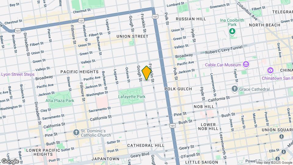 1948 Washington St Map and Location Details