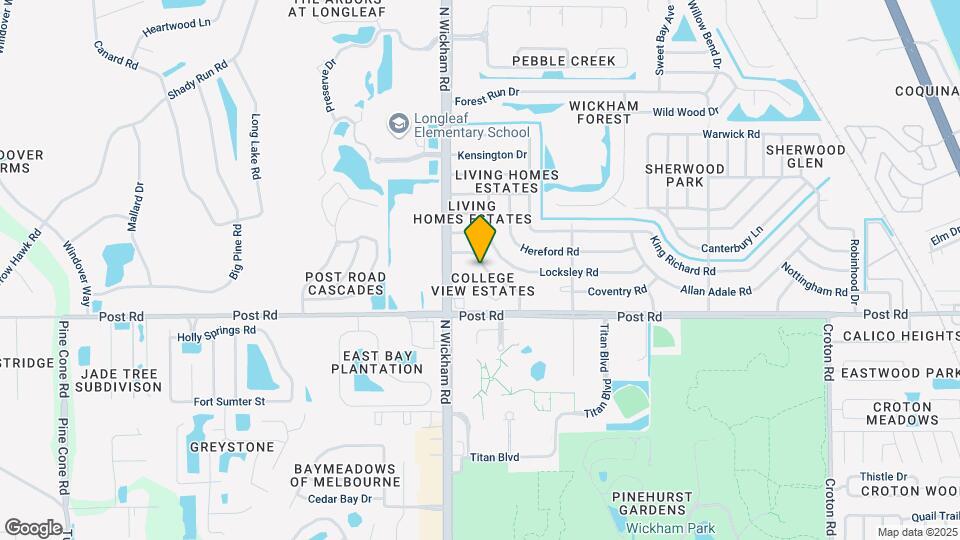 2841 College View Dr Map and Location Details