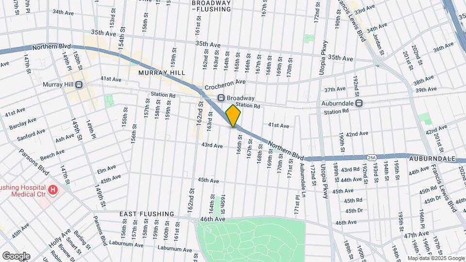 165-02 Sanford Ave Mapa y Detalles de la Ubicación