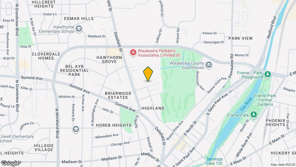 400 Lemira Ave Map and Location Details