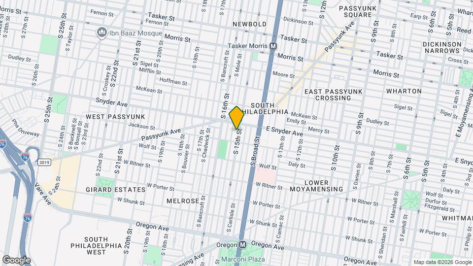 2124 S 15th St Map and Location Details