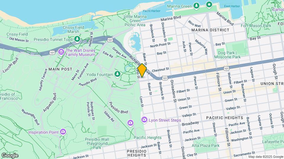 Presidio Gate Apartments Map and Location Details