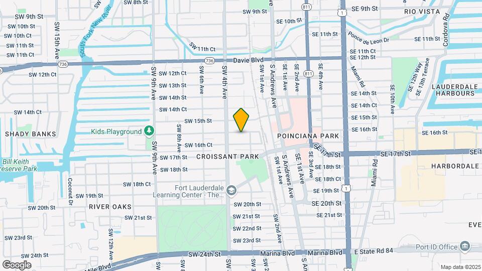 316 SW 16th St Map and Location Details