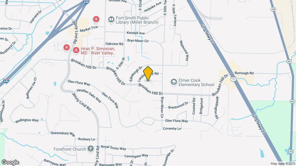 3318 Erin Oaks Ct Map and Location Details