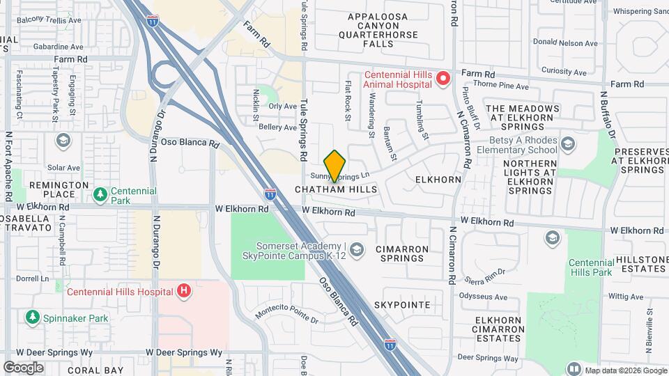 8301 W Wildwood Glen Dr Mapa y Detalles de la Ubicación