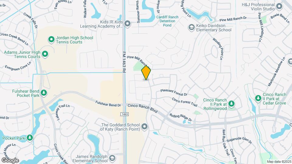 28707 Mayes Bluff Dr Map and Location Details