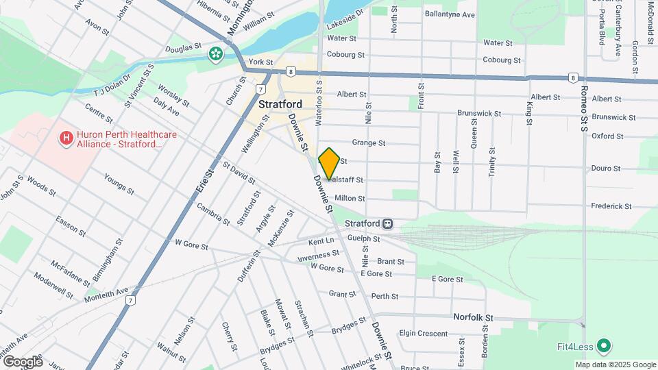 245 Downie St Map and Location Details