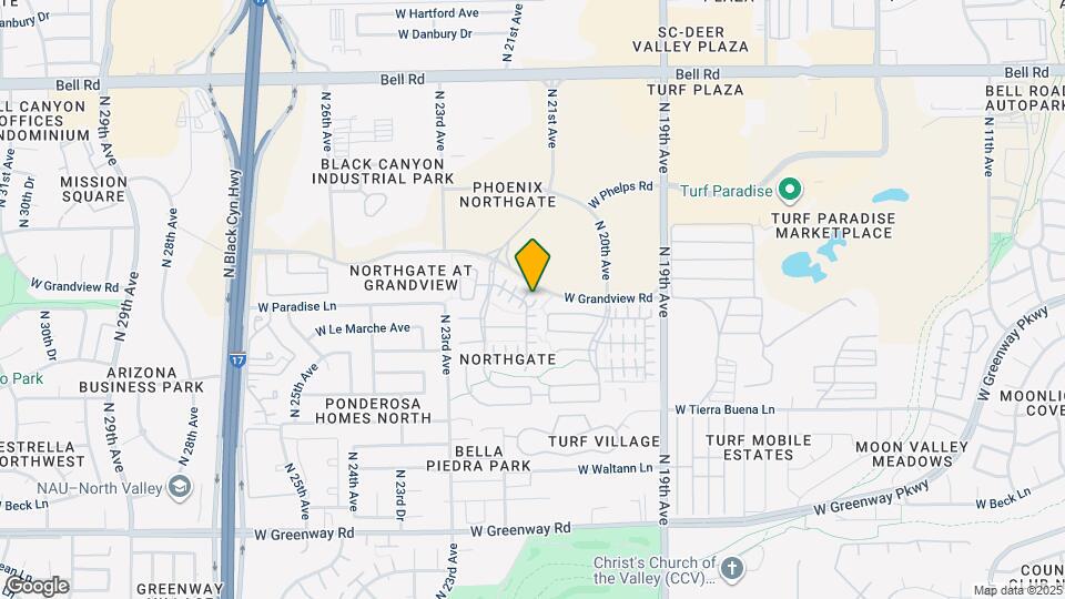 16226 N 21st Ln Map and Location Details