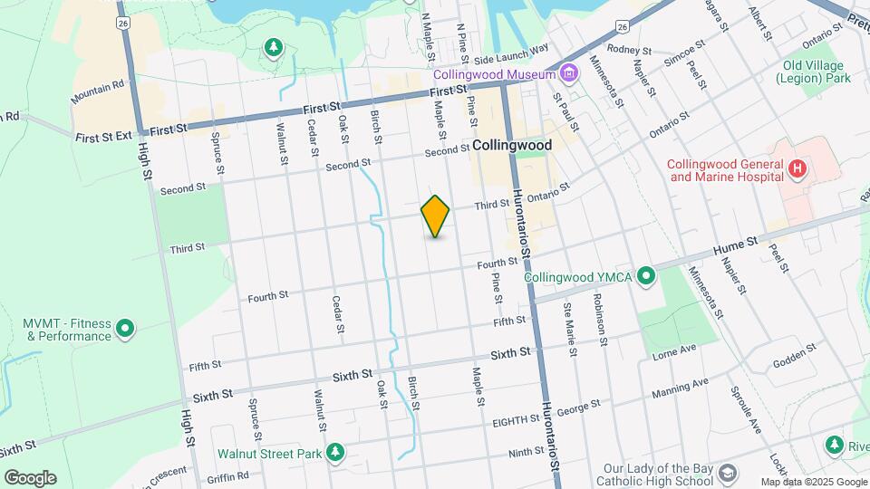 205 Beech St Map and Location Details