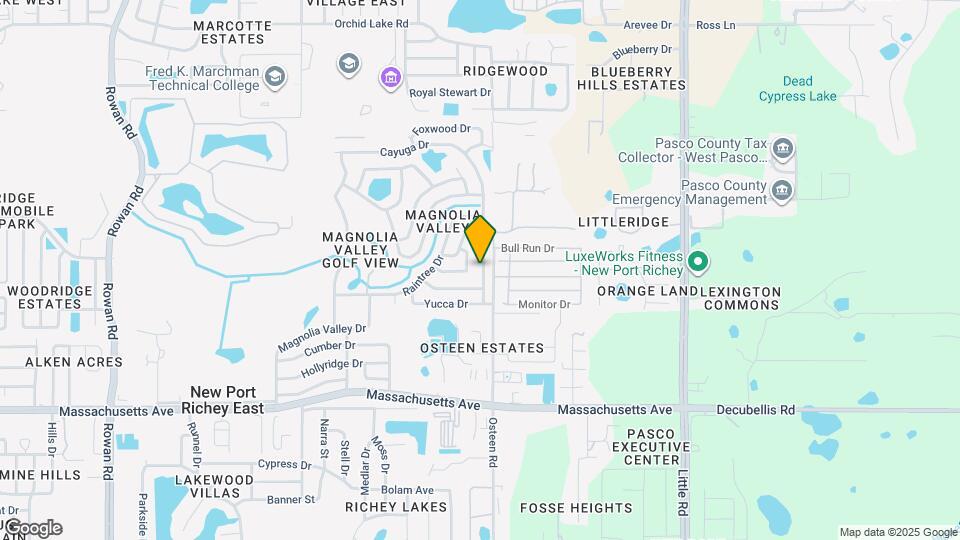 7333 Sequoia Dr Map and Location Details