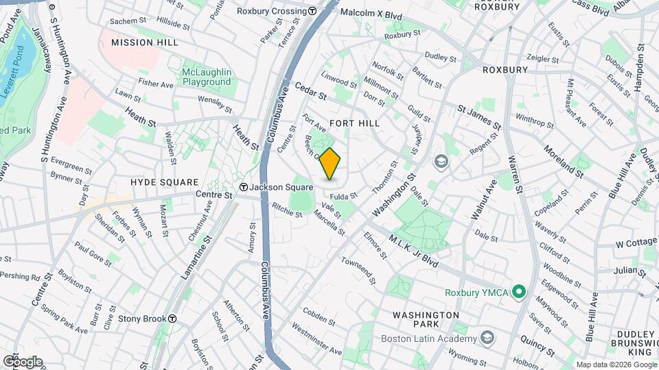 205 Highland St, Unit B Mapa y Detalles de la Ubicación