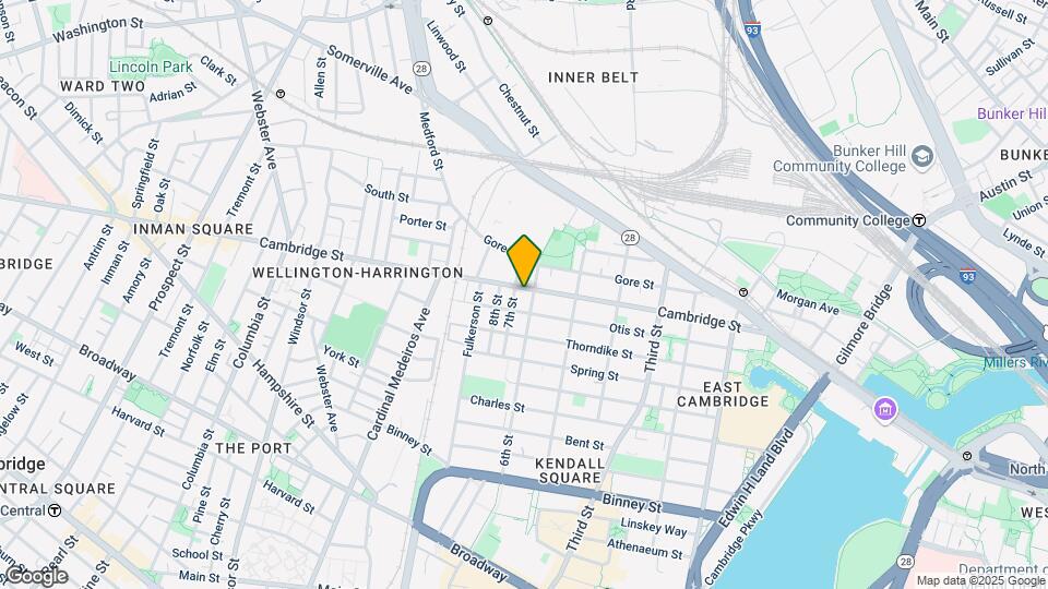 536 Cambridge St Map and Location Details