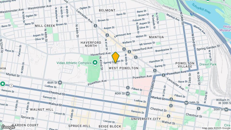 418-428 N Preston St Mapa y Detalles de la Ubicación