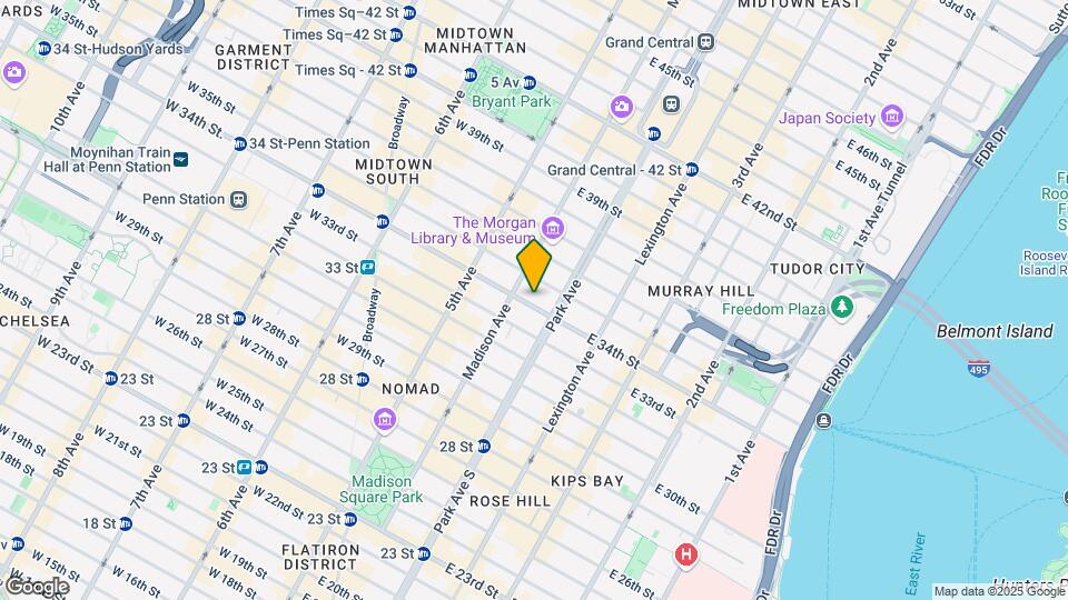 49 E 34th St-Unit -4T Map and Location Details