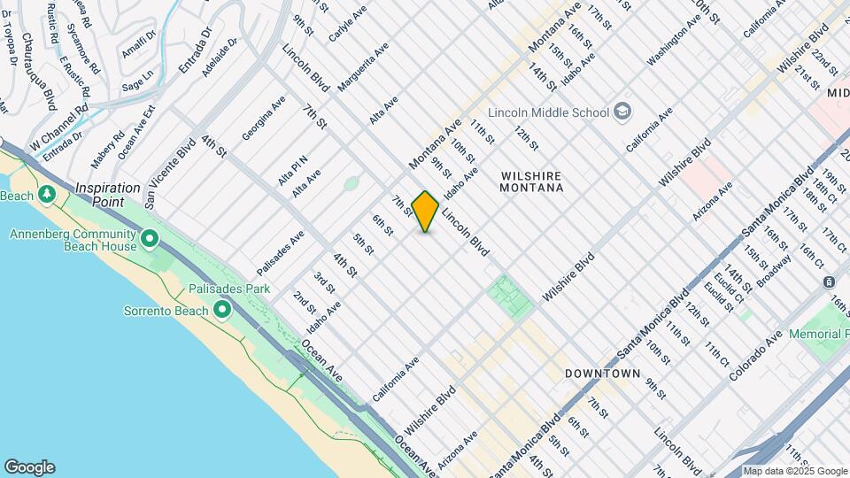 918 7th St. Santa Monica, CA Map and Location Details