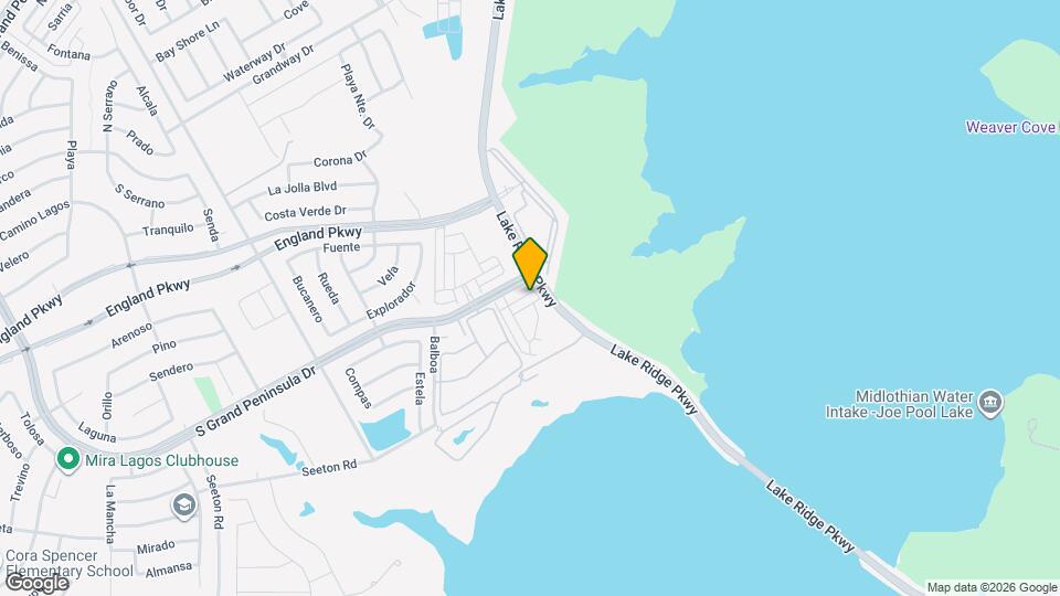 2610 La Cala Dr Mapa y Detalles de la Ubicación