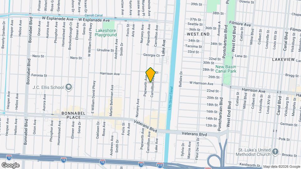 304 London Ave Map and Location Details