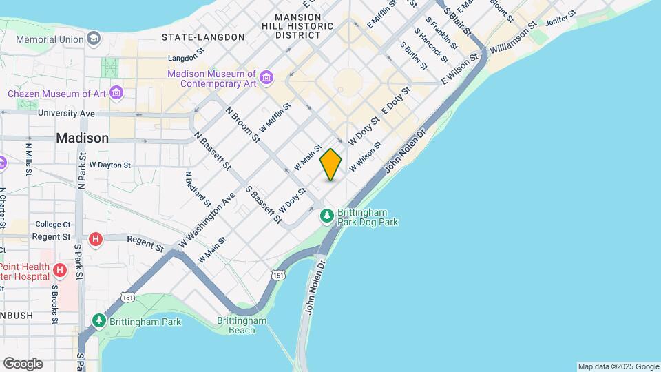326 W Wilson St Mapa y Detalles de la Ubicación