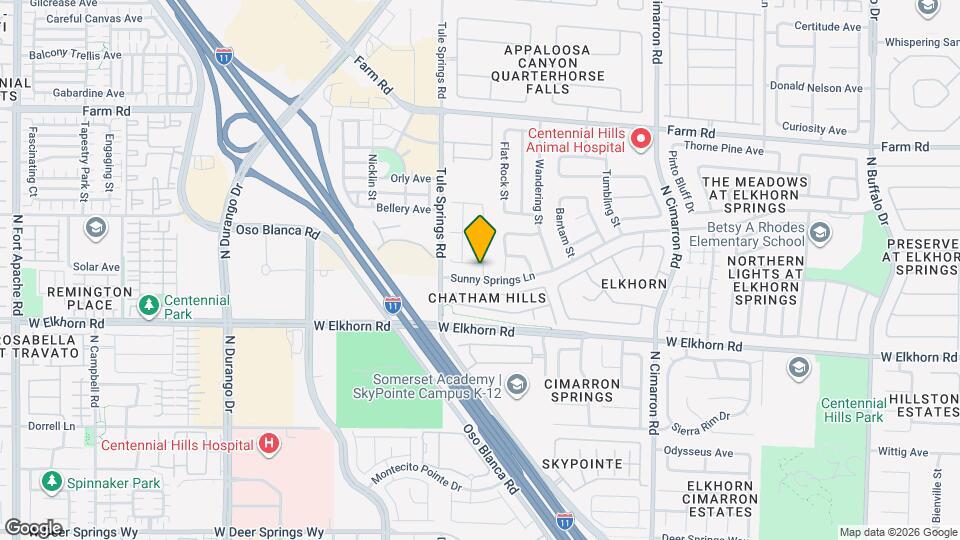 8301 Alder Meadows Ave Map and Location Details