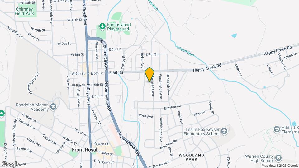 506 Manassas Ave Map and Location Details