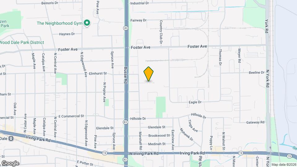 1004 Argyle St Map and Location Details