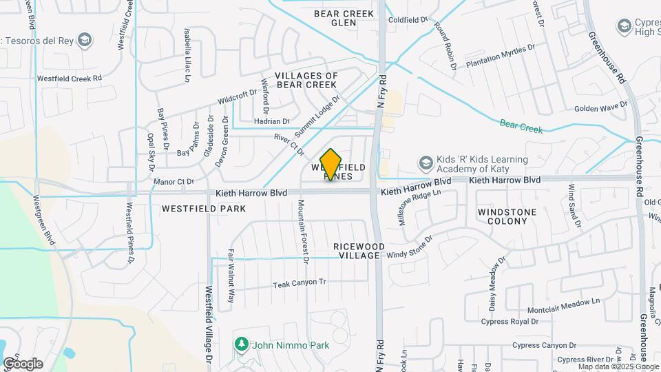 21207 Woodland Green Dr Map and Location Details