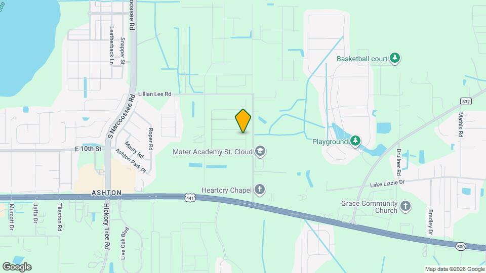 5133 Foxtail Fern Wy Mapa y Detalles de la Ubicación