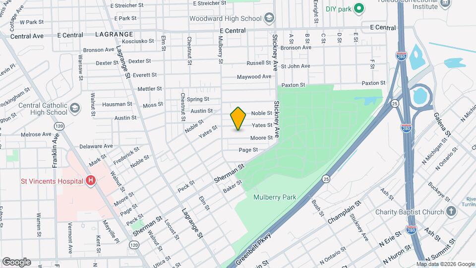 1337 Moore St Map and Location Details