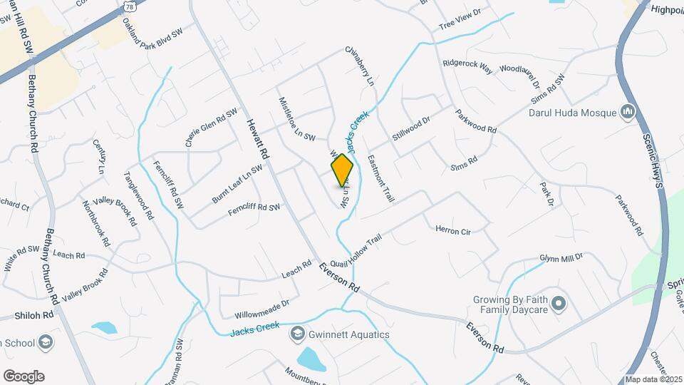 2764 Wildflower Ln SW Map and Location Details