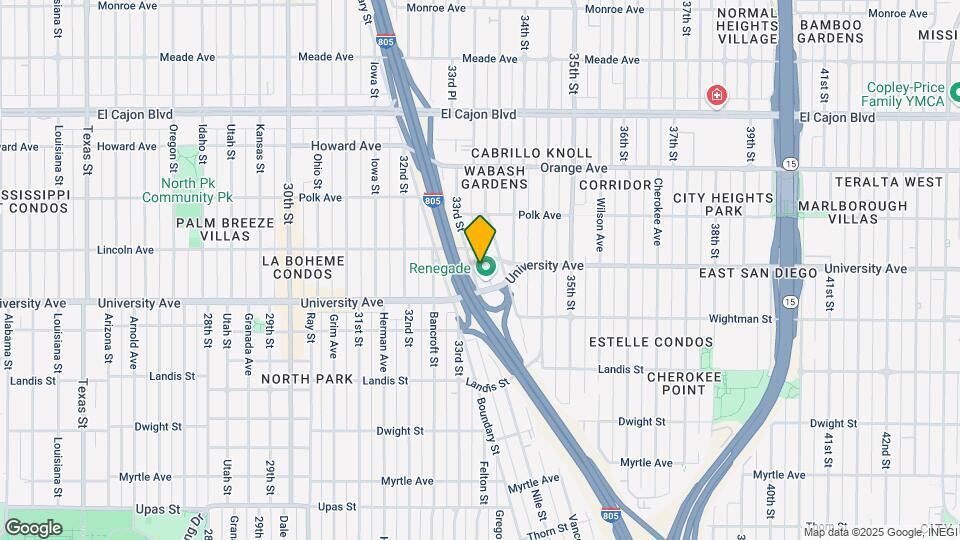 3939 33rd St Map and Location Details