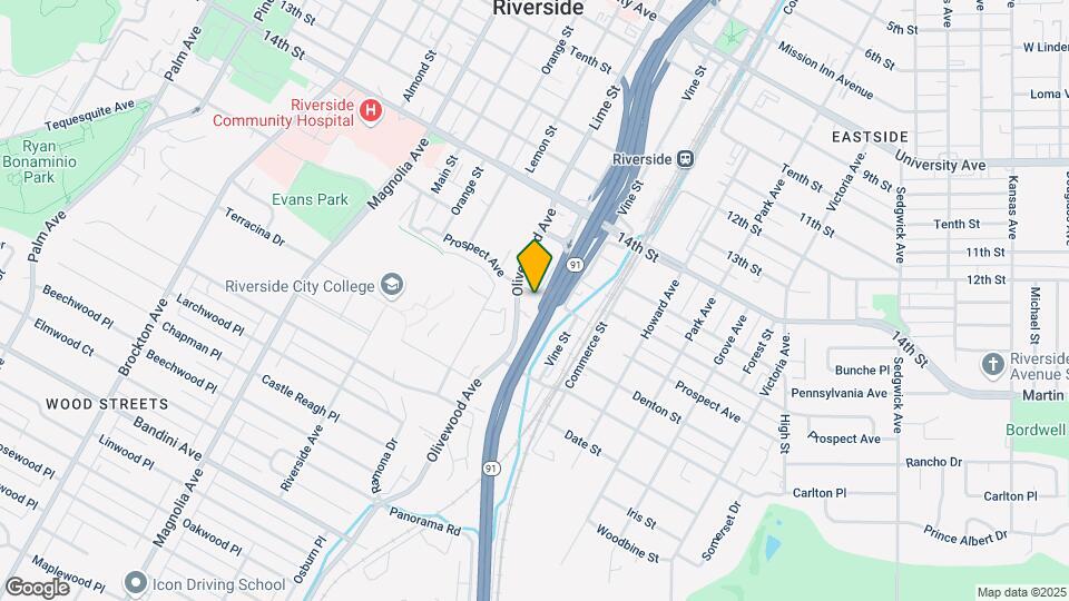 3300 Prospect Ave Map and Location Details