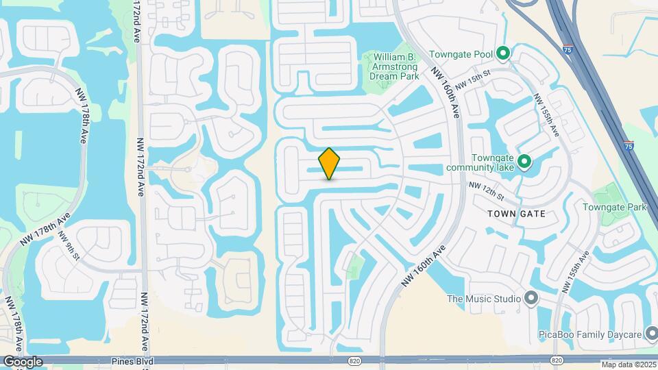 16432 NW 12th St Mapa y Detalles de la Ubicación