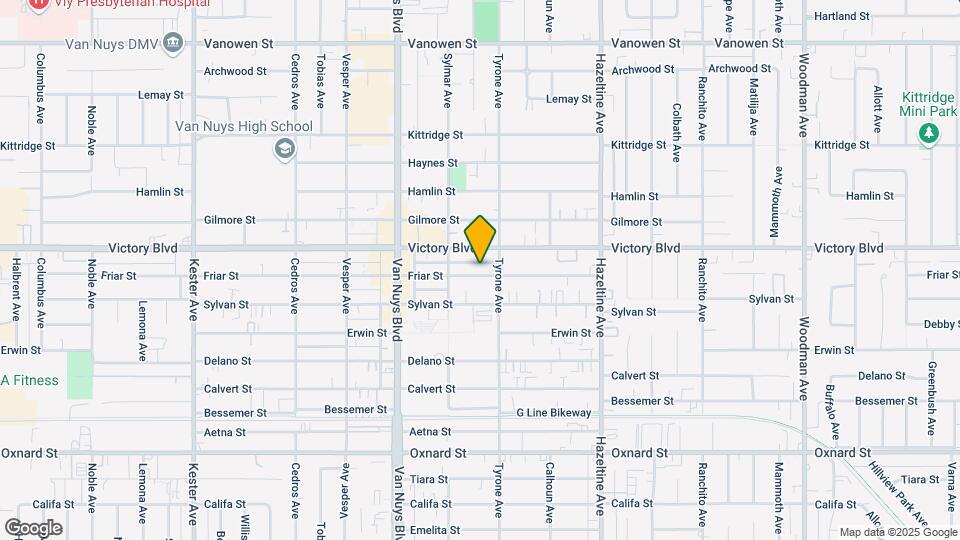 14321 Friar St Map and Location Details