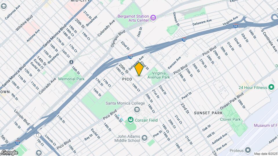 2019 Virginia Ave Map and Location Details