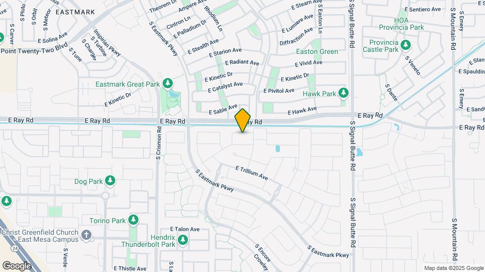10345 E Thatcher Ave Map and Location Details