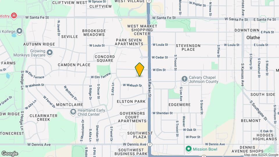 Elston Park Apartments Mapa y Detalles de la Ubicación