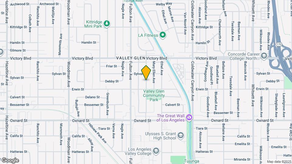 6227 Atoll Ave Map and Location Details