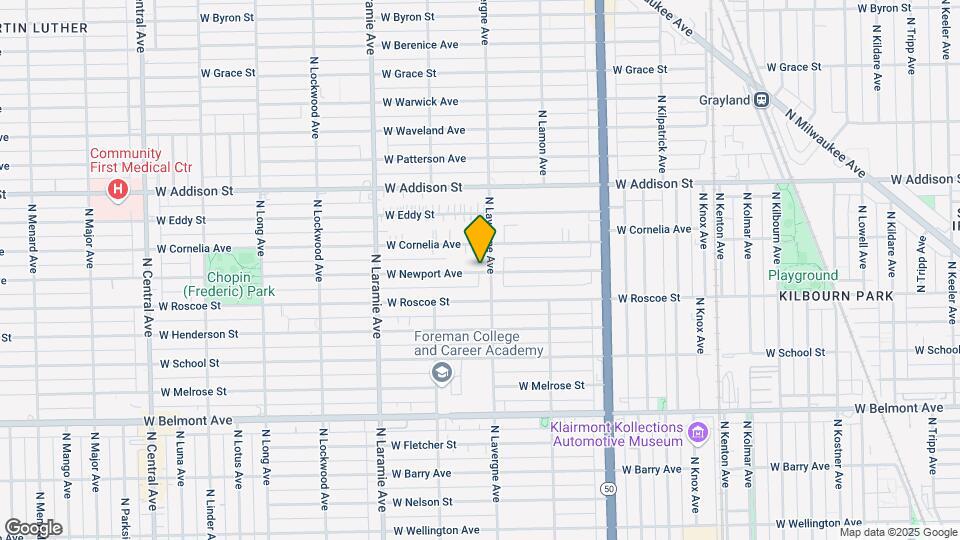 5002 W Newport Ave Map and Location Details