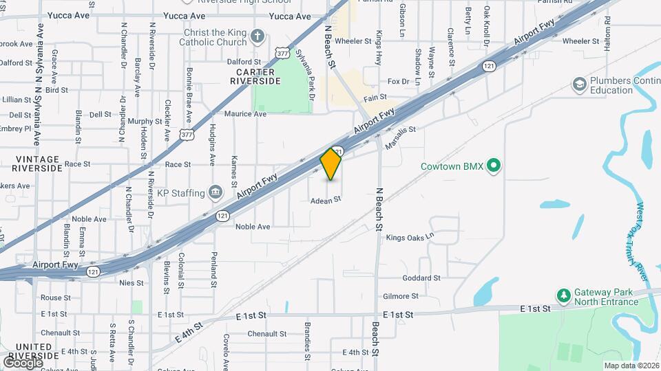 516 W Beach St Map and Location Details