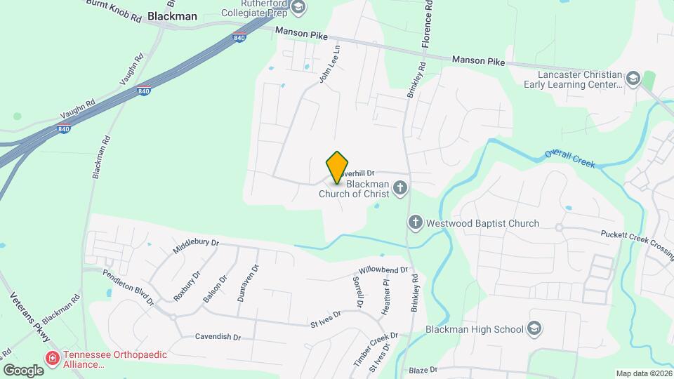 1352 Farmwood Dr Map and Location Details