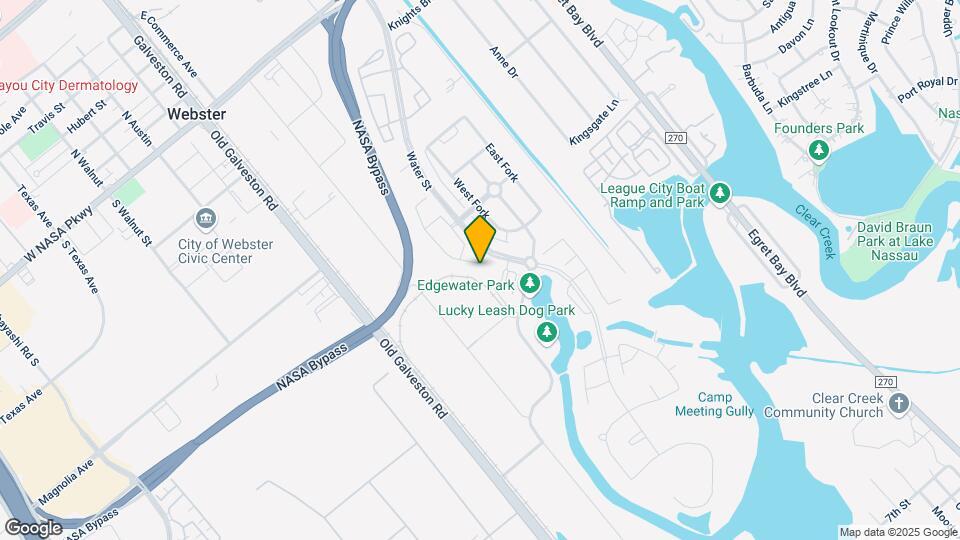 632 Pedernales St Mapa y Detalles de la Ubicación