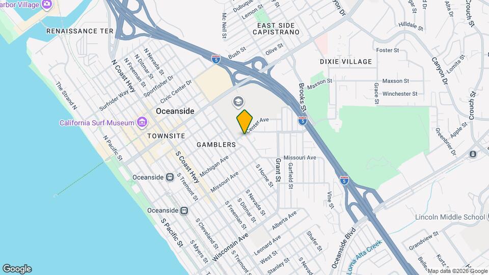 235 S Weitzel St Map and Location Details