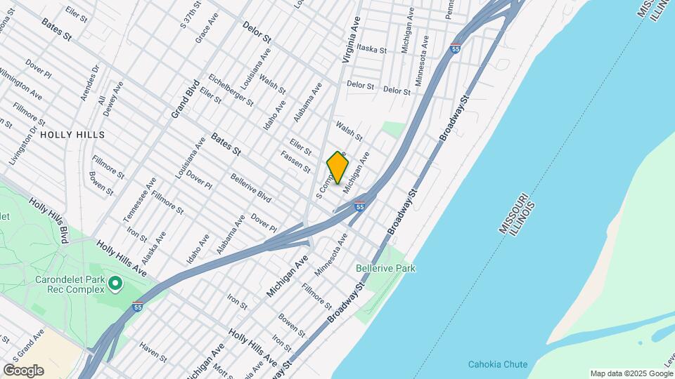 411 Fassen St Map and Location Details