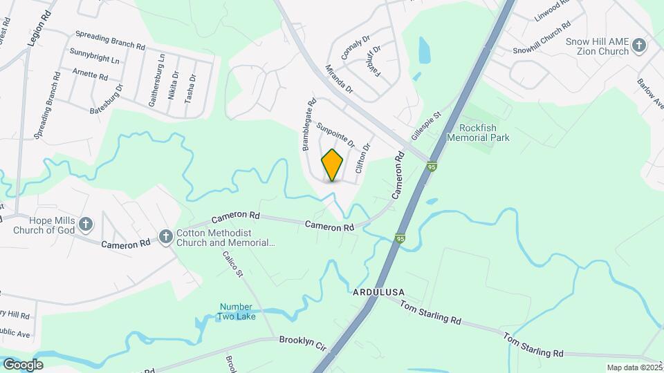 1018 Bramblegate Rd Map and Location Details