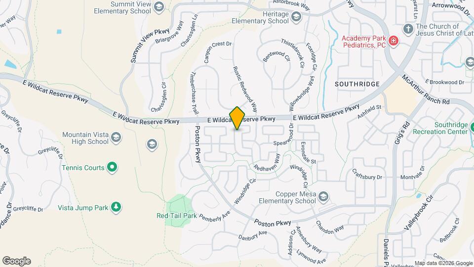 10620 Cherrybrook Cir Map and Location Details