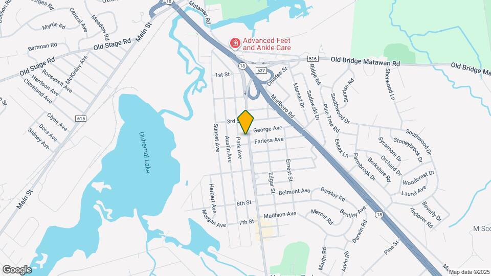 939 Englishtown Rd Map and Location Details