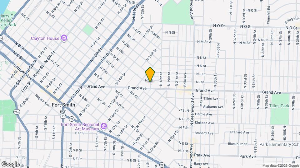 813-815 N 17th St Map and Location Details