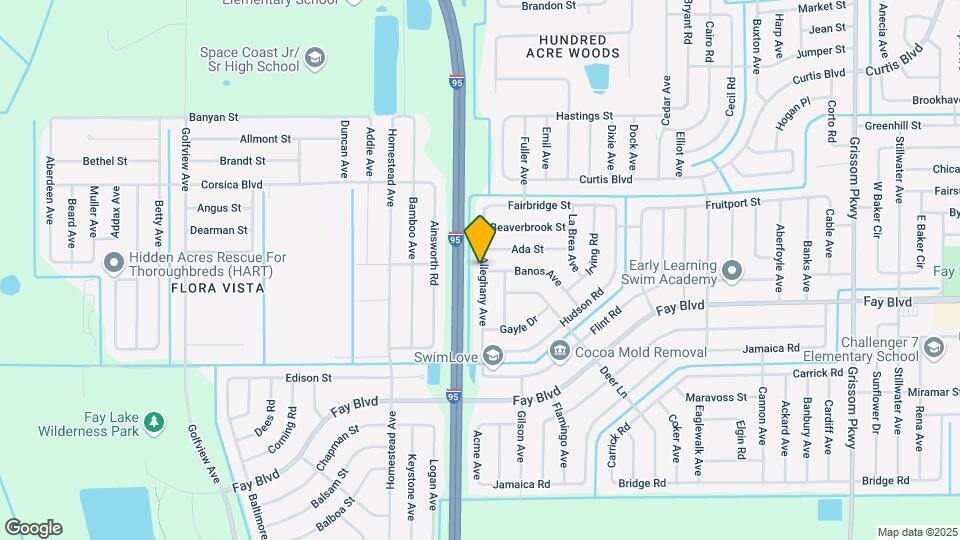 6430 Alleghany Ave Map and Location Details